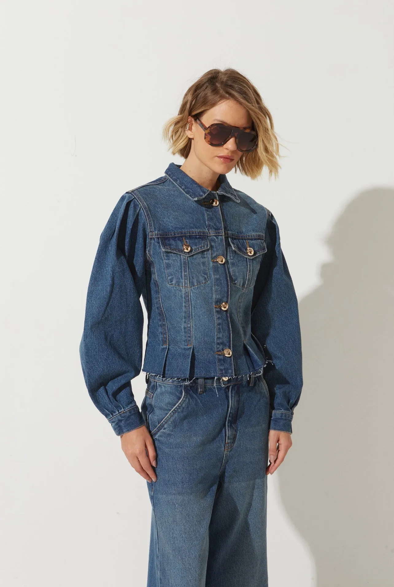 Chaqueta Jeans Cris Leblog