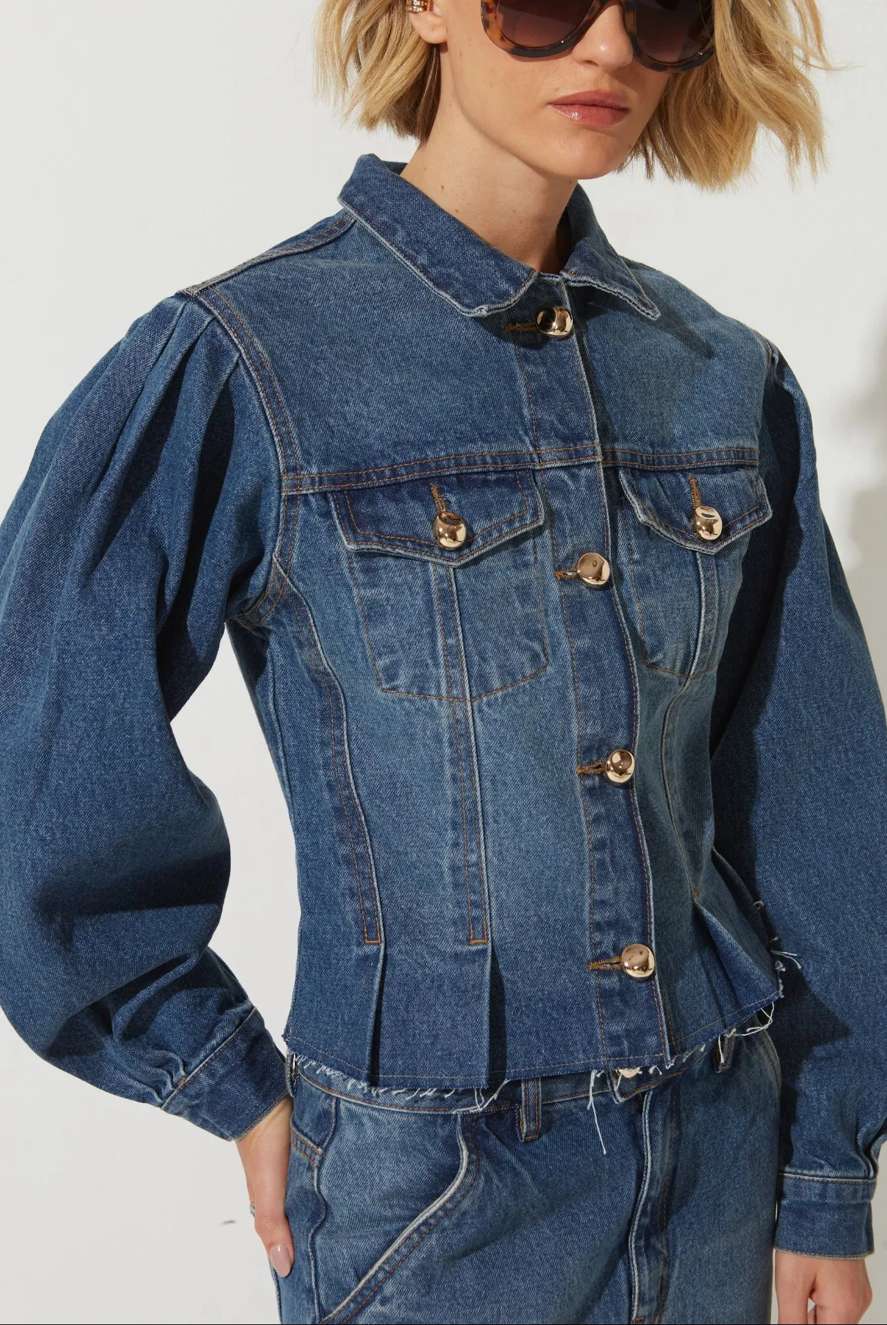 Chaqueta Jeans Cris Leblog