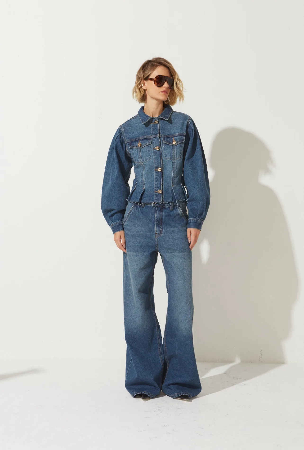 Chaqueta Jeans Cris Leblog