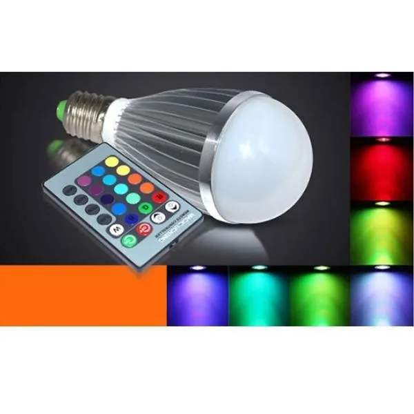 Color-Changing LED Bulb Light W/ Remote