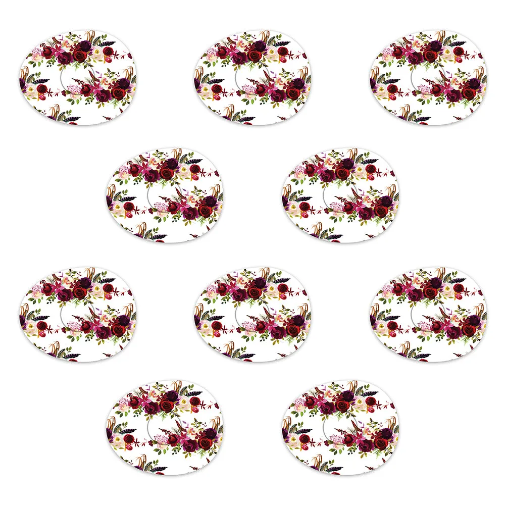 Freestyle Libre Watercolour Floral Design Patches