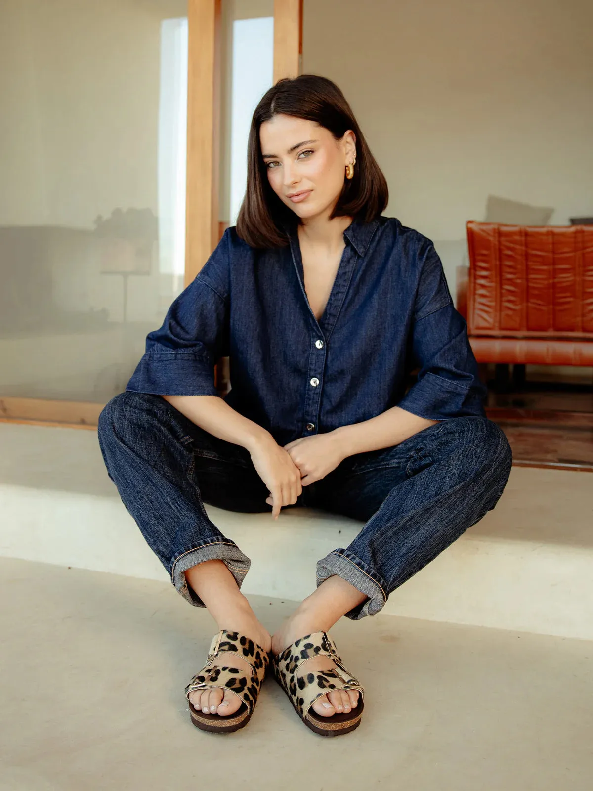 Honolulu Sandal - Leopard