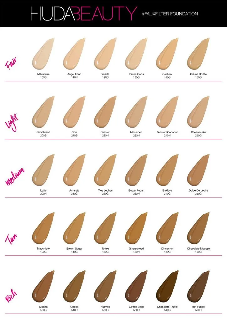 Huda Beauty #Faux Foundation - Toasted Coconut 240N