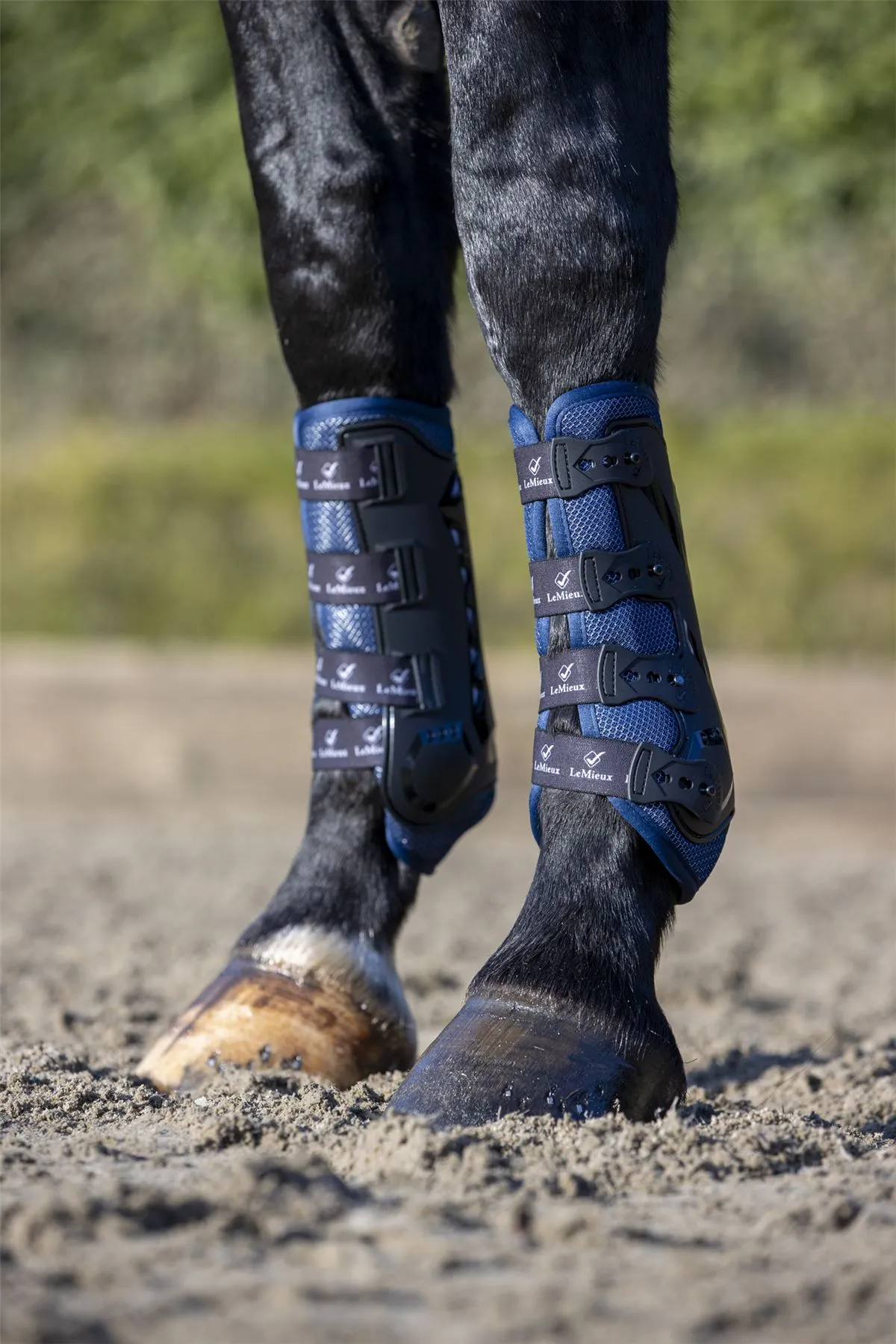 LeMieux Ultra Mesh Snug Boots Hind