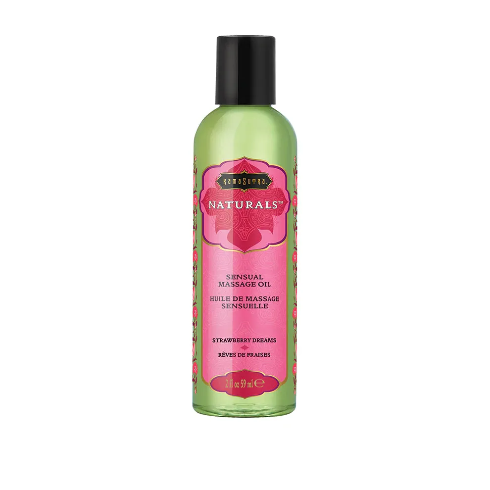 Naturals™ Massage Oil - Strawberry Divine - Travel Size