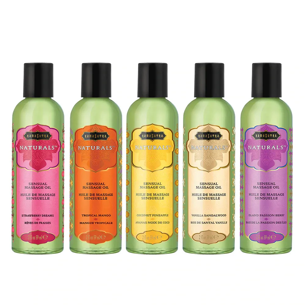 Naturals™ Massage Oil - Strawberry Divine - Travel Size