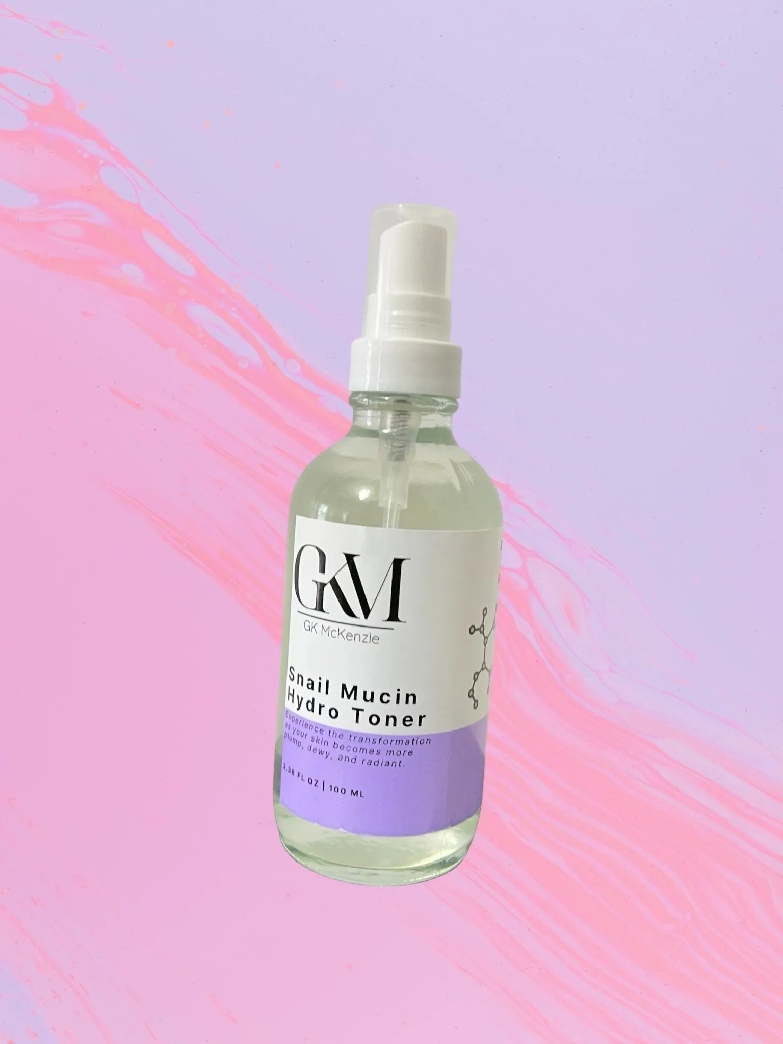 New GKM-GK McKenzie 96% Snail Mucin - Hydro Toner 3.38 FL OZ | 100 ML