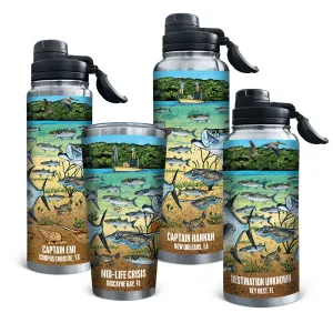 Slammin' 360 - Tarpon/Permit Stainless Steel Drinkware