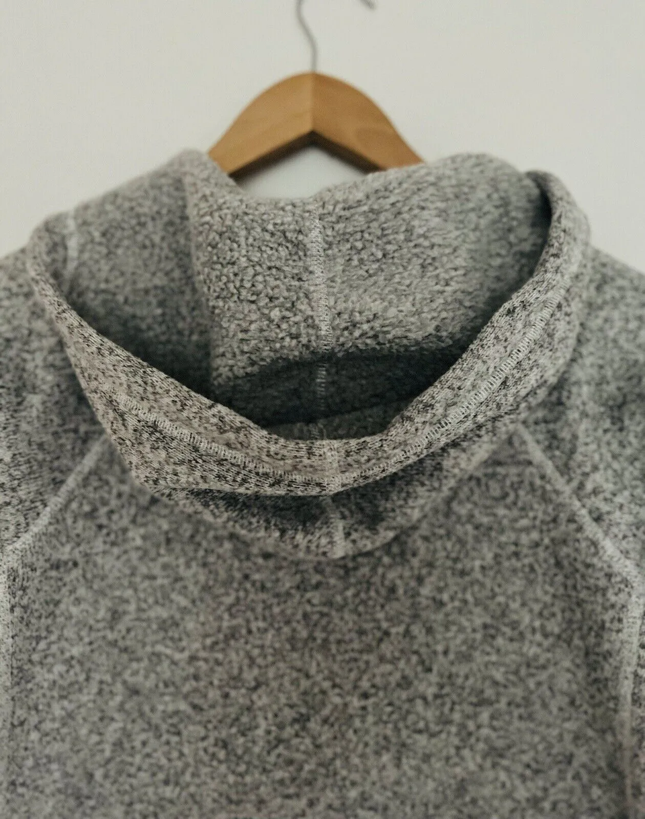 The North Face Crescent Sunshine Hoodie Gray Button Front Jacket Coat Sweater