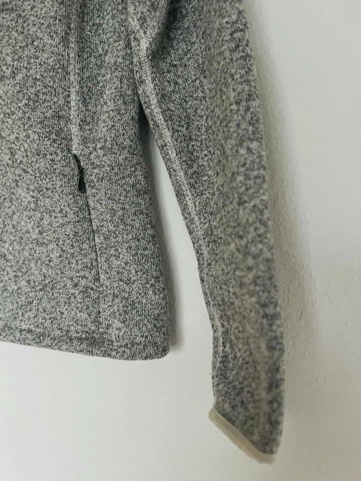The North Face Crescent Sunshine Hoodie Gray Button Front Jacket Coat Sweater