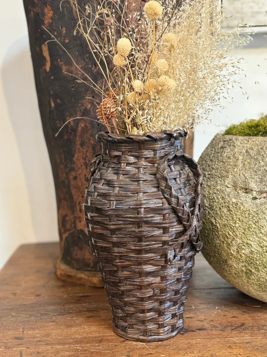 Vintage Woven Pot